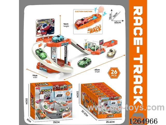 Catapult Track Car Racing 6 boxes 26PCS