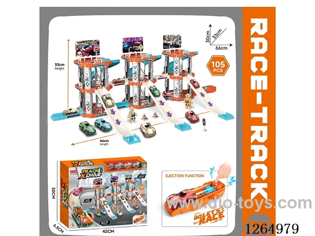 Catapult Track Car Racing 105PCS