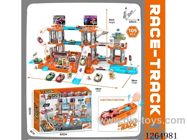 Catapult Track Car Racing 105PCS