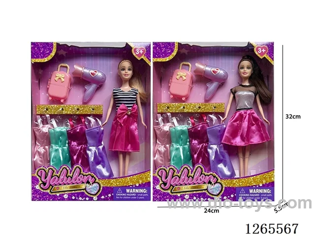 11.5 inch Barbie set 2 mixed