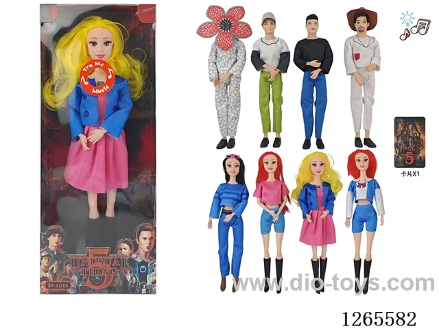 11 inch Stranger Things doll W L/M included battery 8 mixed