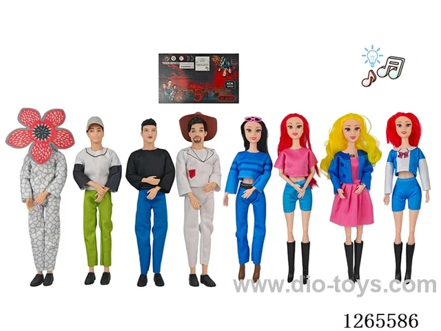 11 inch Stranger Things doll W L/M included battery 8 mixed
