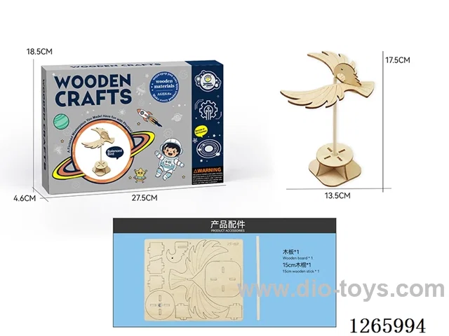 Wooden Educational Experiments - Balancing Bird (10PCS)