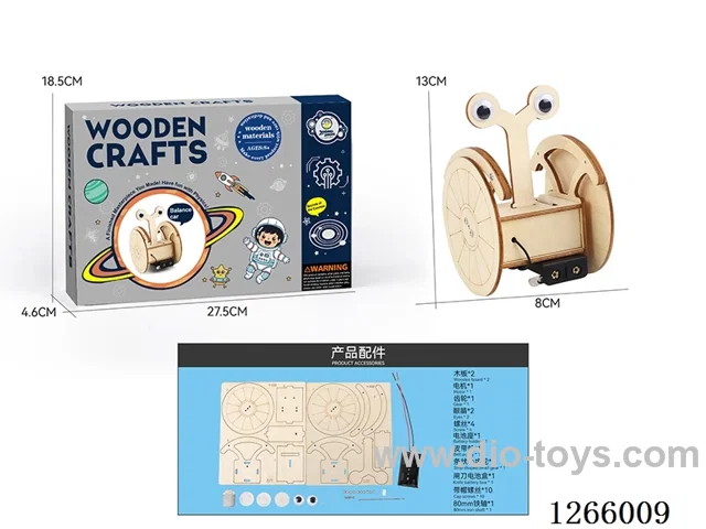 Wooden Educational Experiment - Balance Bike (35PCS)
