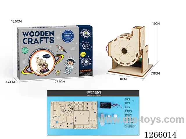 Wooden Educational Experiment - Levitating Blower Ball (35PCS)