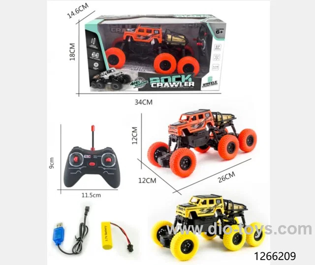 27Mhz 1:16 4 ch rc climbing car/include battery