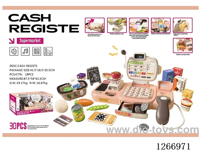 Smart Voice Recognition Folding Cash Register (Voice Recognition, Calculator, Amplifier, Transmission, Mobile Payment Function) 30Pcs. Not Included Battery