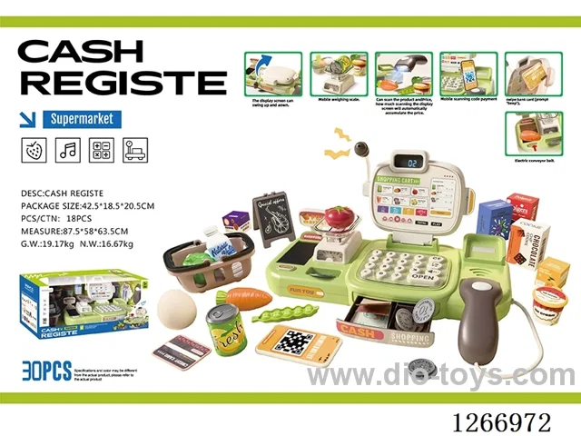 Smart Voice Recognition Folding Cash Register (Voice Recognition, Calculator, Amplifier, Transmission, Mobile Payment Function) 30Pcs. Not Included Battery