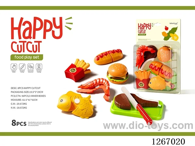 8PCS Hamburger Cutting Set