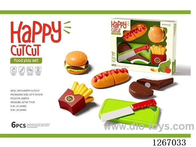 6PCS Hamburger Cutting Set