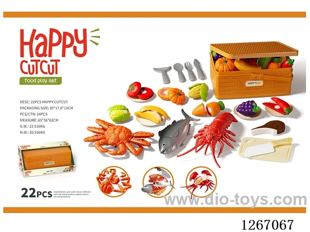 22PCS Lobster, King Crab, Tuna Cutting Set