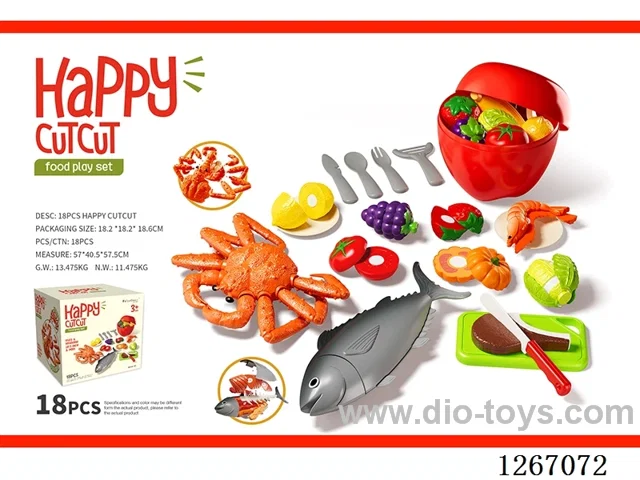 18PCS King Crab, Tuna Cutting Set