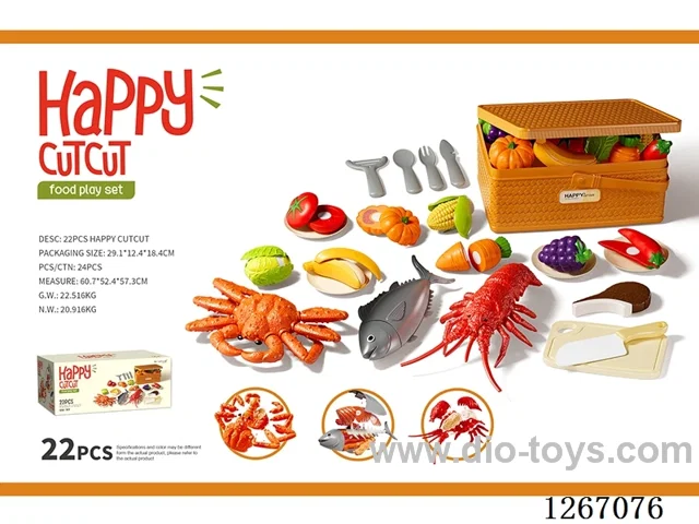 22PCS Lobster, King Crab, Tuna Cutting Set