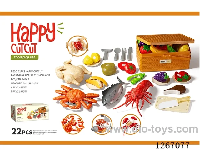 22PCS Lobster, King Crab, Tuna, Turkey Cutting Set