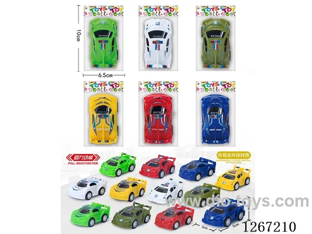 pull back car