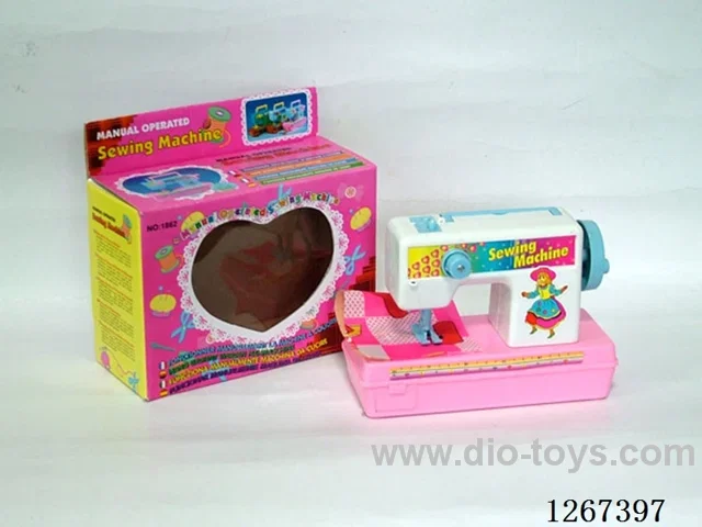 Hand-crank sewing machine