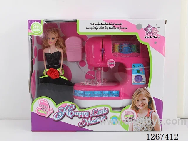 Electric Sewing Machine with light/doll not included battery