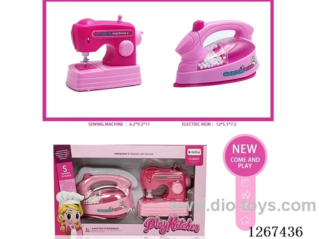 Sewing machine + iron