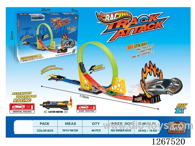 Launching Alloy Car Track