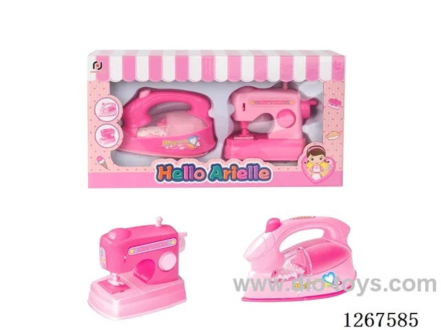 iron + sewing machine