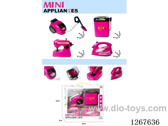 Vacuum cleaner + Washing machine + Sewing machine + Iron W L/M