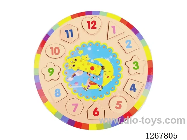 Wooden Clock Jigsaw Puzzle
