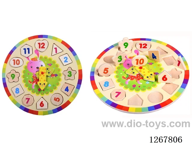 Wooden Clock Jigsaw Puzzle
