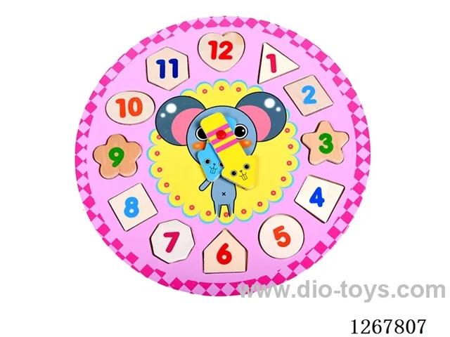 Wooden Clock Jigsaw Puzzle