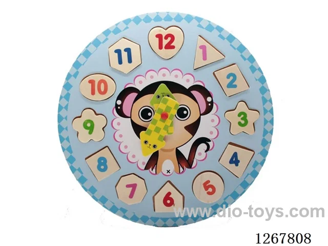 Wooden Clock Jigsaw Puzzle