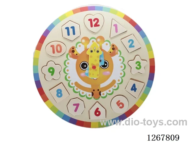 Wooden Clock Jigsaw Puzzle