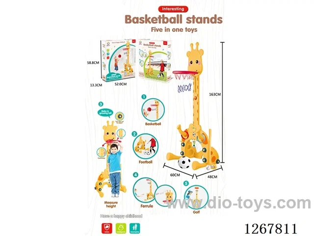 Basketball hoop 90–125 cm
