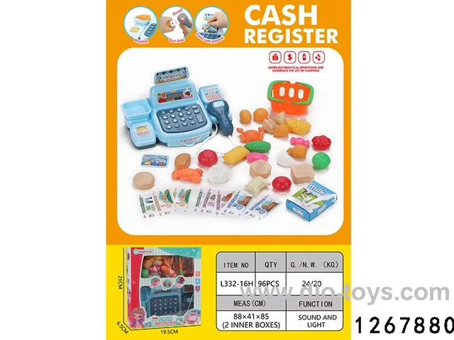 cash register in window box
