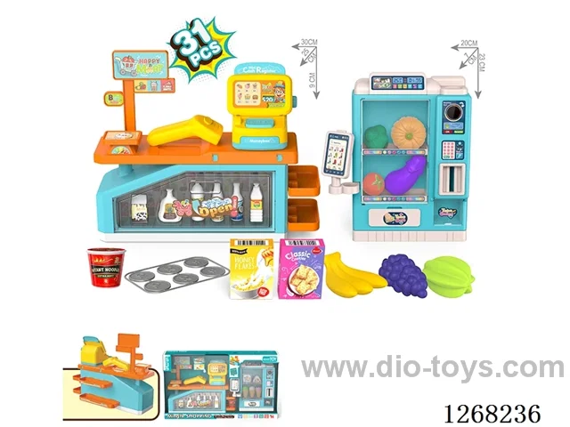 Cashier Counter Vending Machine Fruit Set 31PCS