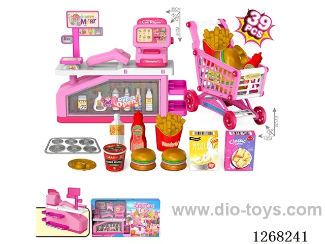Cashier Cart Hamburger Set 39PCS