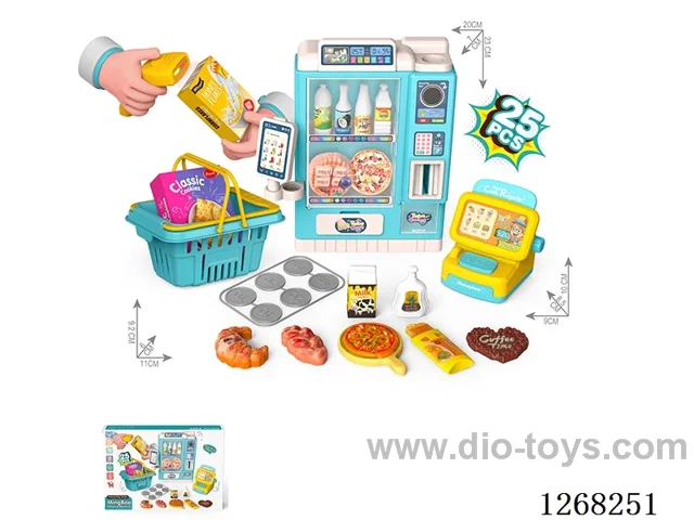 Vending Machine Basket Bread Set 25PCS