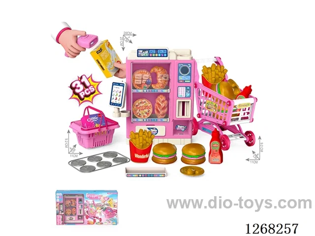 Vending Machine Hamburger Cart Set 31PCS