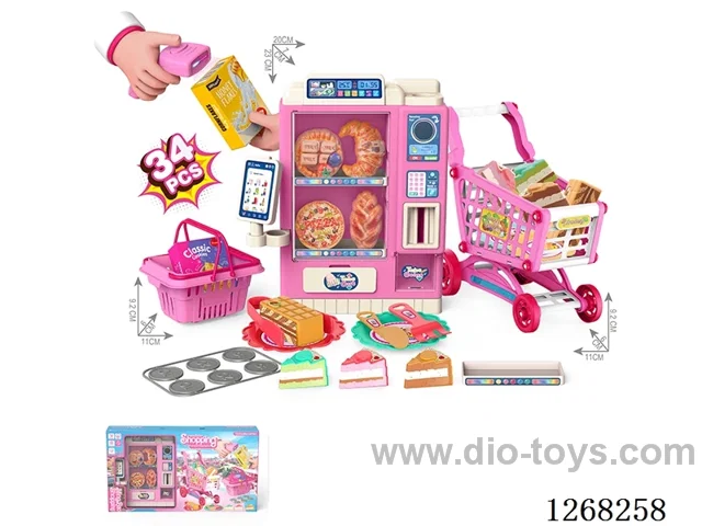 Vending Machine Cake Cart Set 34PCS