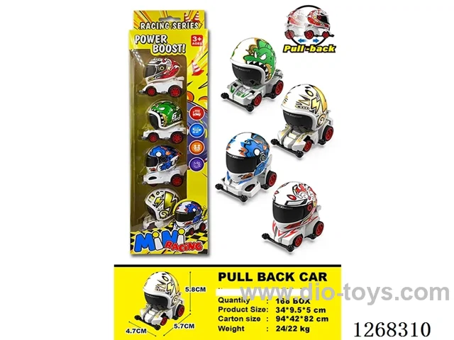 pull back car 4PCS