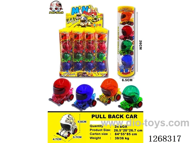 pull back car (4PCS*12 Tubes）
