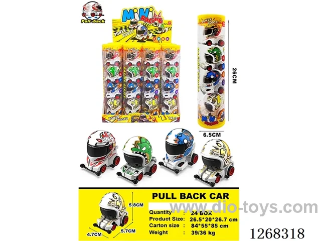 pull back car (4PCS*12 Tubes）