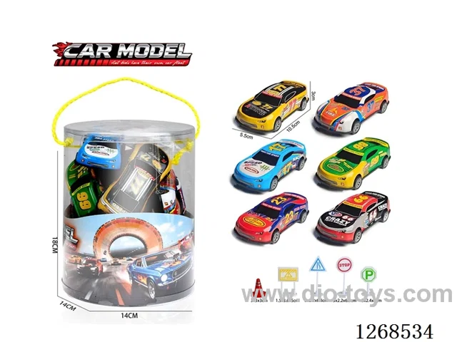 pull back tin car