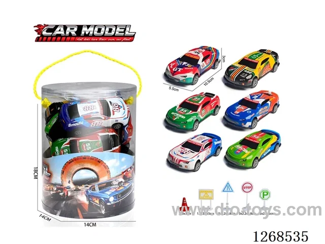 pull back tin car