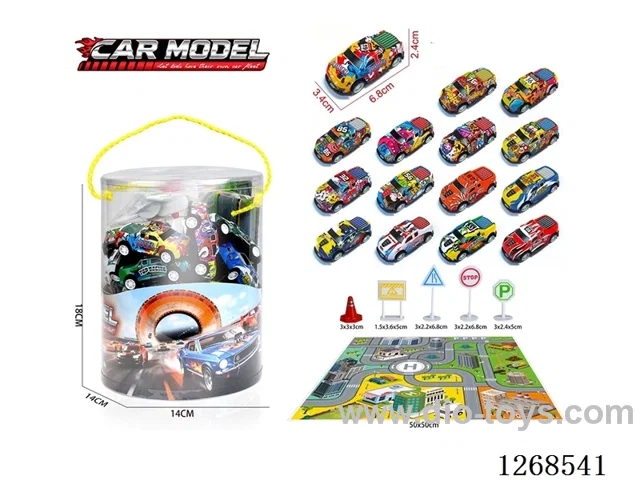 pull back tin car