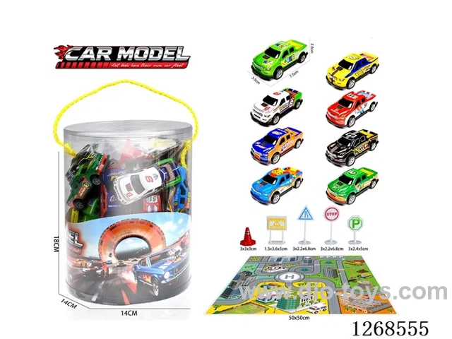 pull back tin car