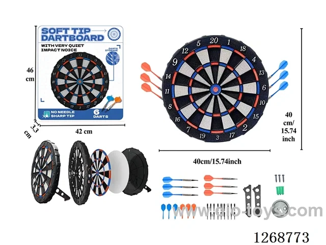 Noise-Reducing Dartboard