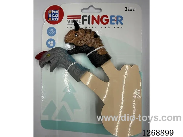 2PCS Vinyl finger puppets