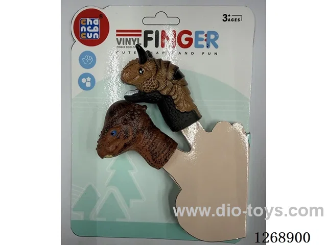 2PCS Vinyl finger puppets