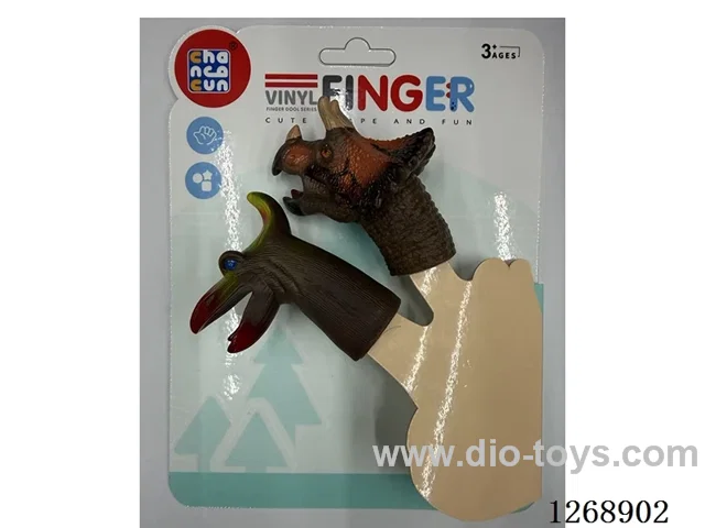 2PCS Vinyl finger puppets