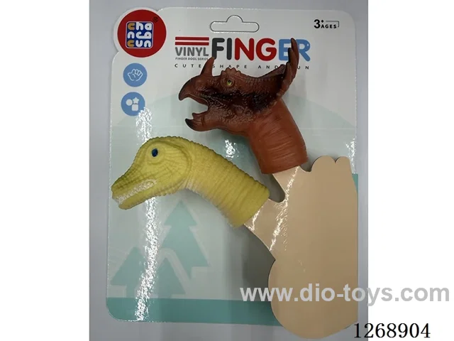 2PCS Vinyl finger puppets