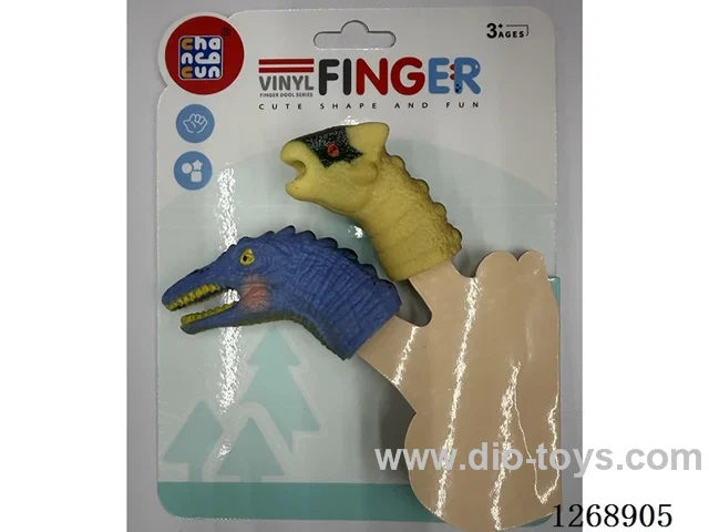 2PCS Vinyl finger puppets